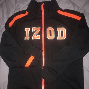 Boys Izod Zip-up sweatshirt